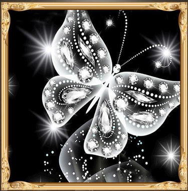 Butterfly Special Shaped Diamond Painting Kit - DIY